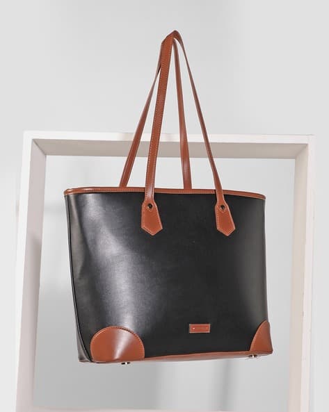 VAN HEUSEN Women Tote Bag with Zip Closure