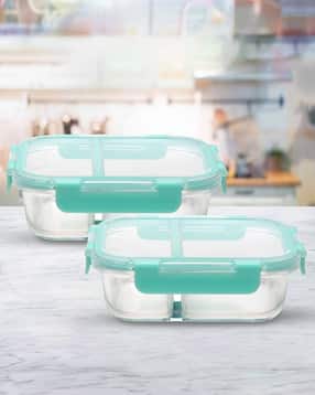 the better home Set of 2 Glass Containers with Snap Lid-picture-35