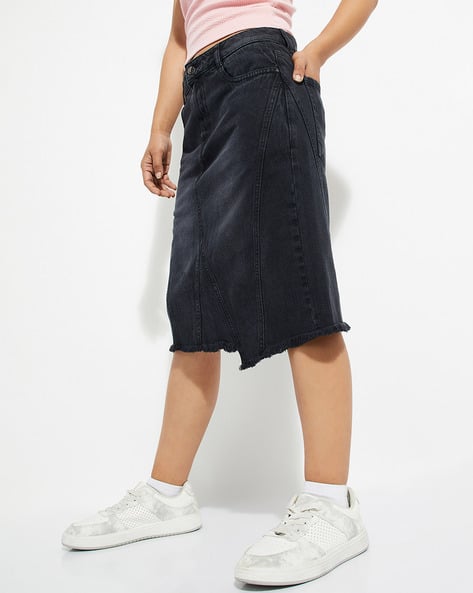 Buy Black Skirts for Women by MAX Online