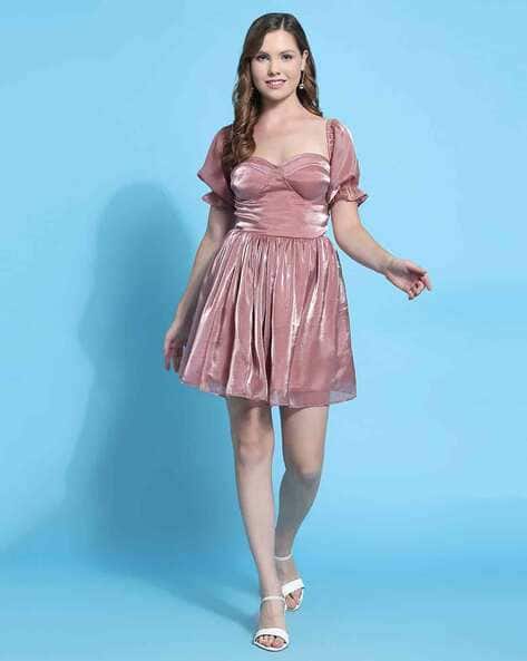 Buy Dusty rose Dresses for Women by PHENAV Online | Ajio.com Buy Dusty rose Dresses for Women by PHENAV Online | Ajio.com