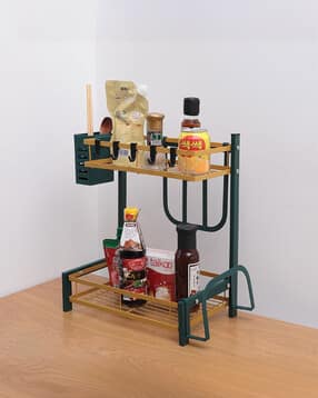 the better home Trapezoidal Two Layer Seasoning Rack-picture-37