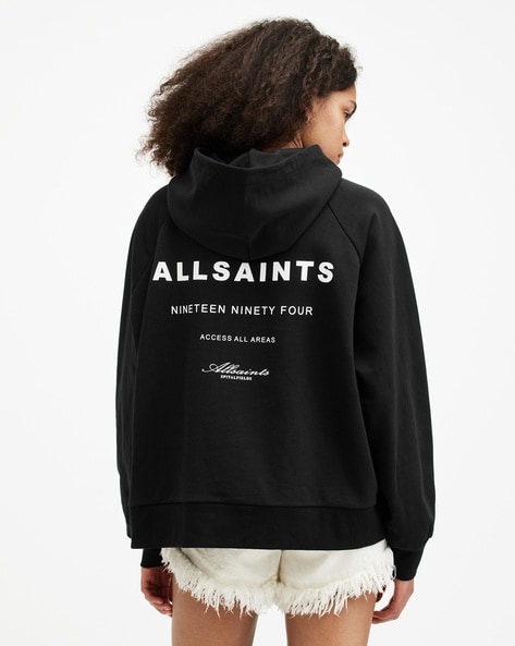 All saints oversized hoodie online