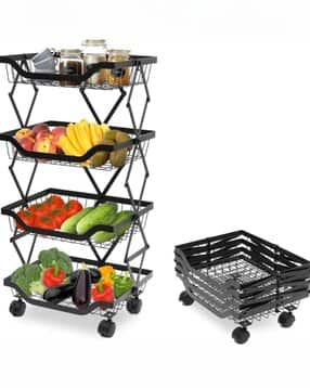 the better home Collapsible Four Layers Storage Baskets-picture-38