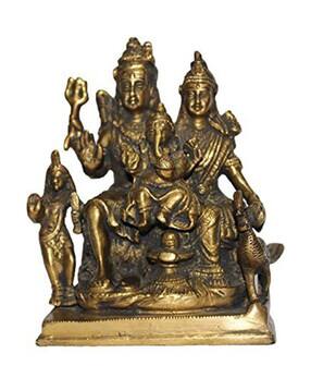 navyaksh Shiv Parivar Brass Idol-picture-41