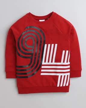 bumzee Boys Graphic Print Regular Fit Sweatshirt-picture-24