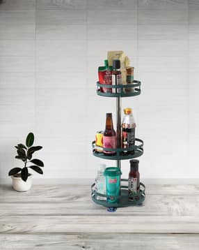 the better home Revolving Two Layer Circular Dressing Rack-picture-26