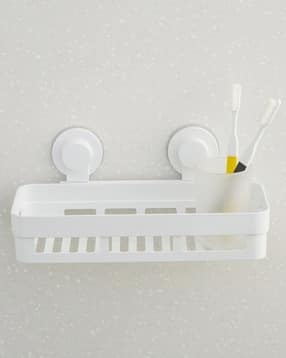 home centre Orion Polypropylene Bath Rack with Suction Cup-picture-31