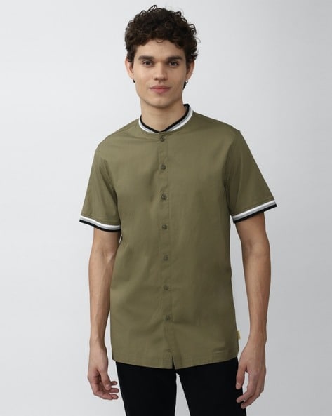 Buy Olive Shirts for Men by Forever 21 Online Ajio