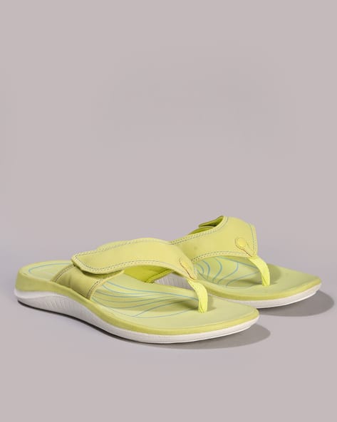 CLARKS Women Glide Bay Thong-Strap Flat Sandals deal from ajio