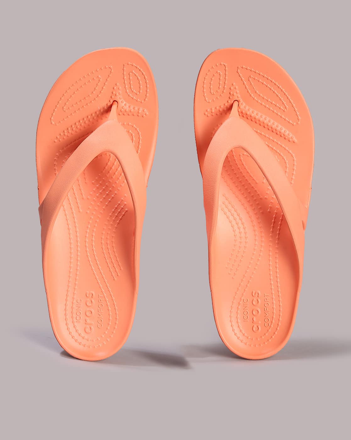 Women Thong-Strap Flip-Flops with Textured Footbed