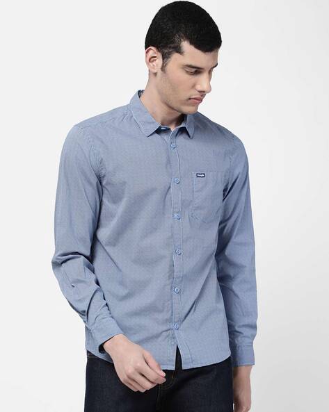 Wrangler Checks Slim Fit Shirt