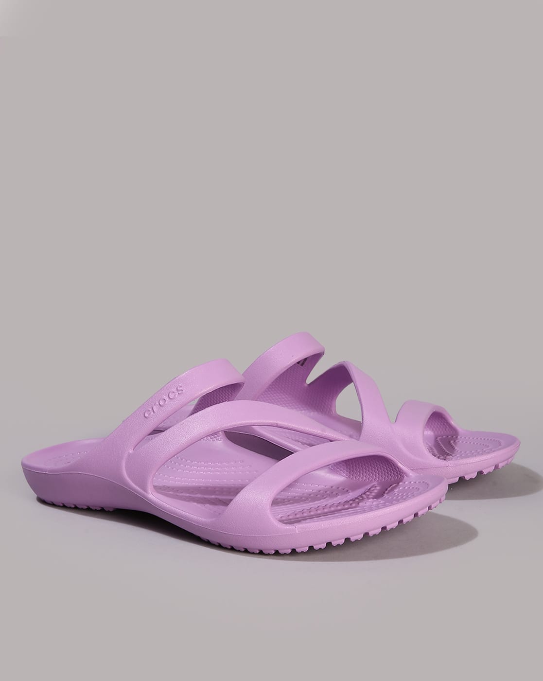 Sandals Womens Lavender Crocs Buy Purple Flat Sandals For Women By