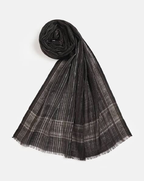 Women Striped Dobby Stole Price in India