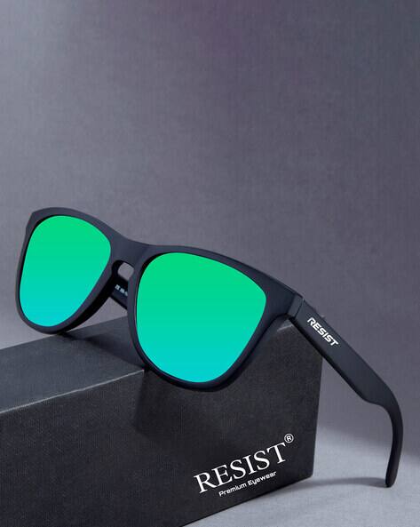 Resist Eyewear RAZE-GREEN-REVO2 Men Wayfarers Sunglasses