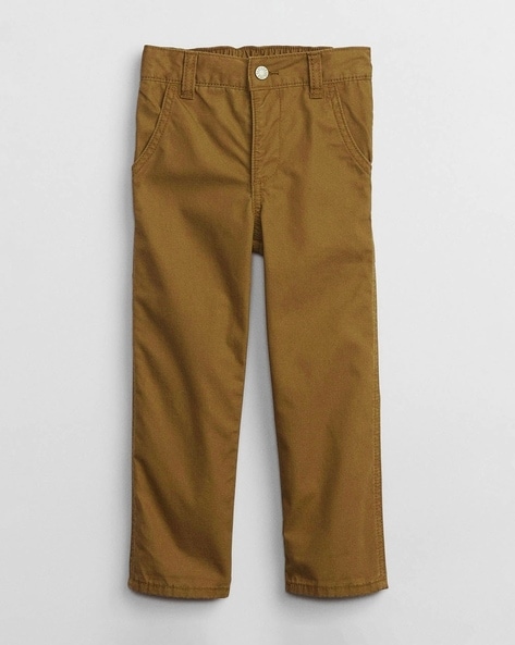 Buy Brown Trousers Pants for Boys by Gap Kids Online Ajio