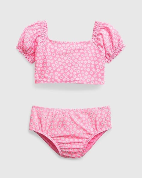 Floral Print Swimwear Set