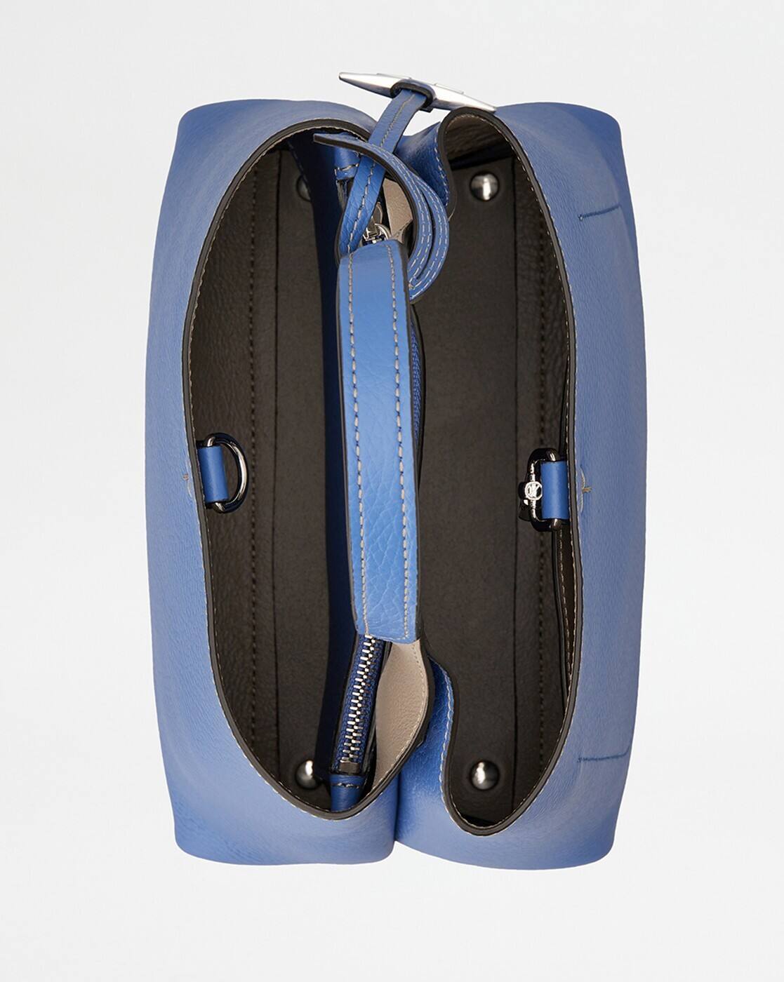 Buy Tod's Apa Mini Leather Bag | Blue Color Women | AJIO LUXE