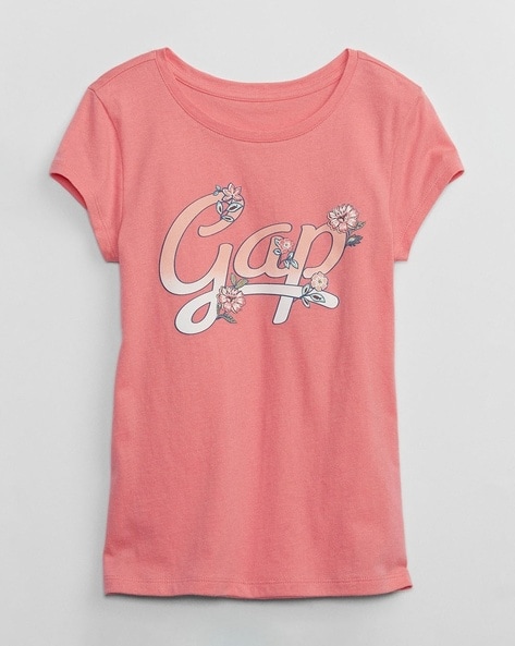 Gap Kids Printed Round-Neck T-Shirt