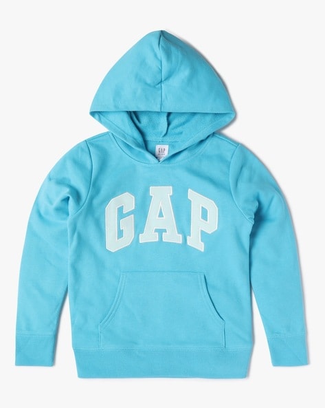 Buy Aqua Sweatshirts Hoodie for Girls by Gap Kids Online Ajio