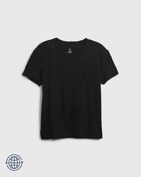 Gap Kids Girls Solid Classic Top With Pocket