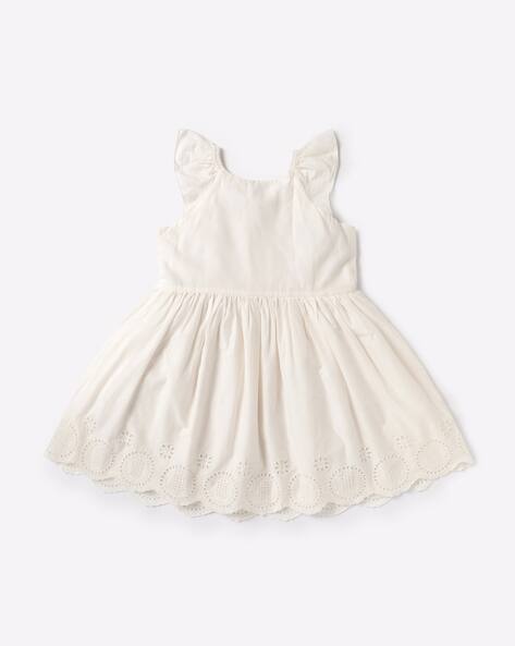 Gap baby white dress discount