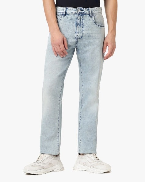 Slim Fit Meta Nature Mid-Rise Stretch Cotton Denim