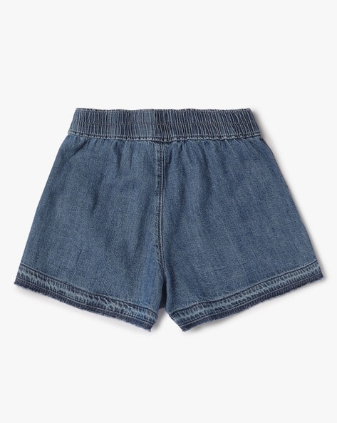High-Rise Shorts With Utility Pockets