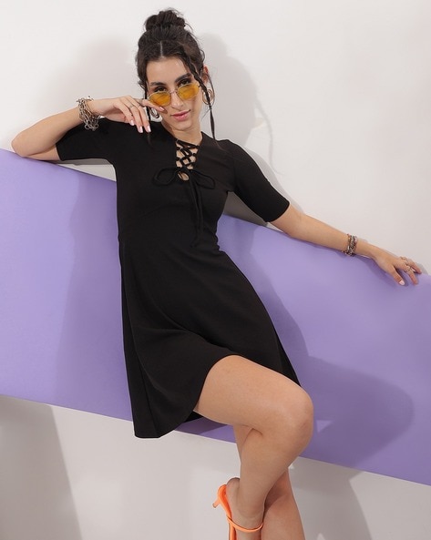 Buy Black Dresses for Women by VENI VIDI VICI Online Ajio