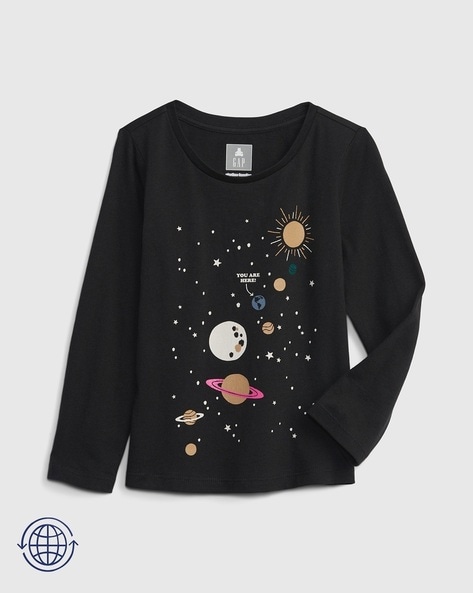 Gap Kids Graphic Print Crew-Neck T-Shirt