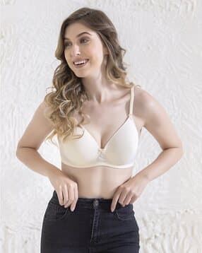 Solid T-shirt Bra-image-42