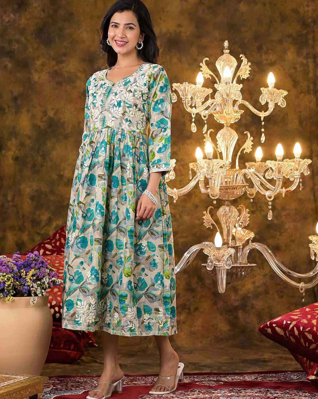 Peachmode anarkali kurtis best sale