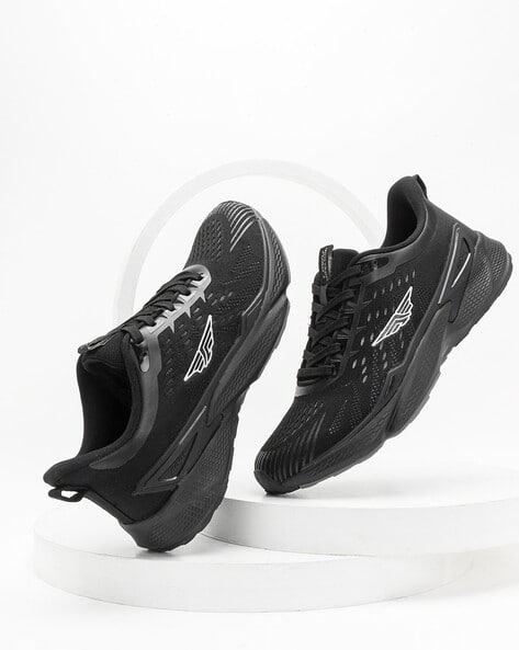 Men Lace-Fastening Flat Heels Sports Shoes with Round Toes Shape