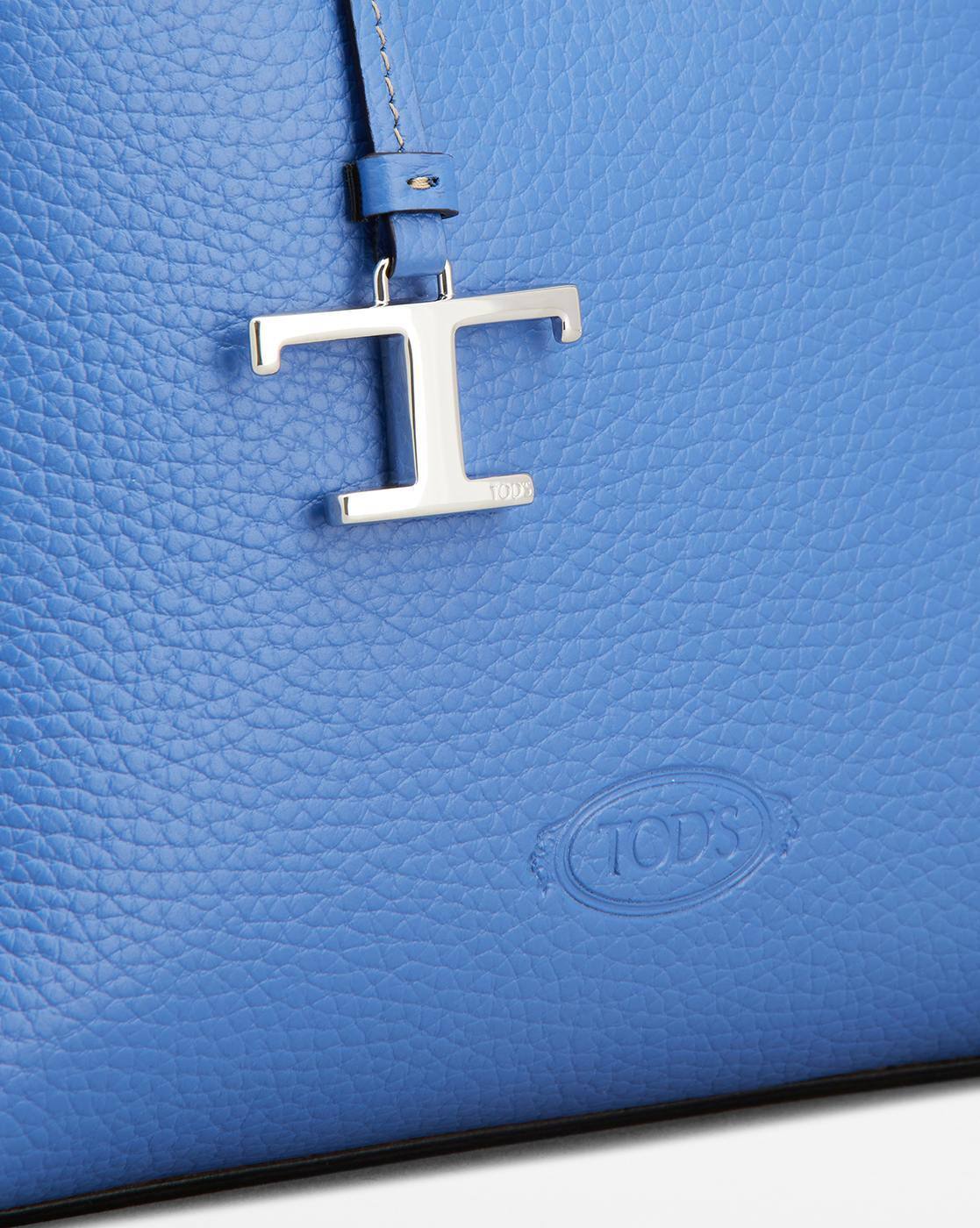 Buy Tod's Apa Mini Leather Bag | Blue Color Women | AJIO LUXE