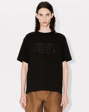Buy KENZO Archive 1970 Cotton Oversized T-Shirt | Black