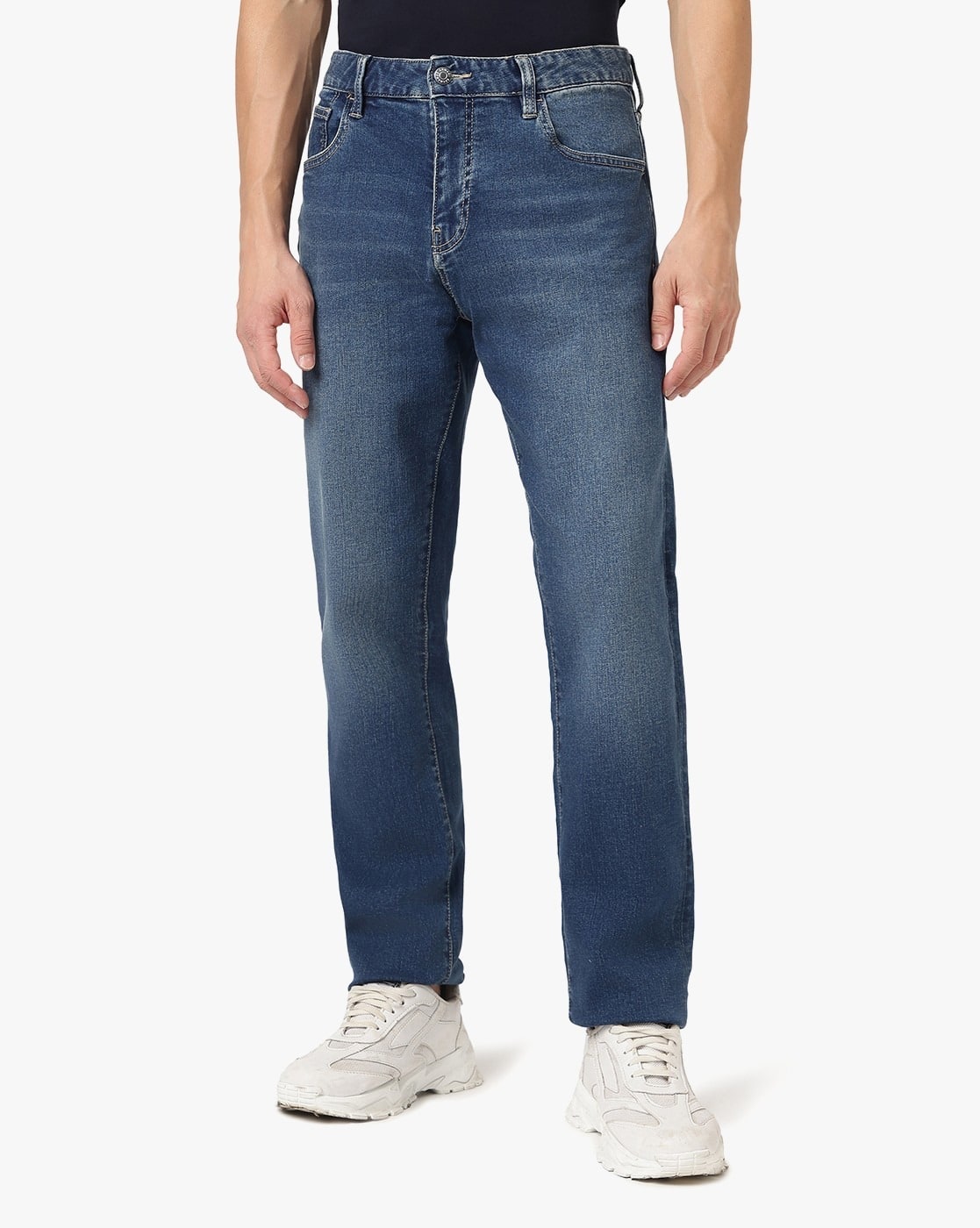 Archive ARMANI JEANS straight denims ARMANI JEANS 90s