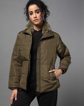 fort collins Women Quilted Regular Fit Puffer Jacket-picture-21