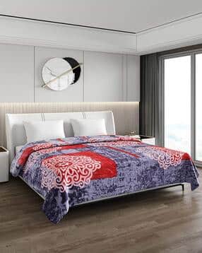 Printed Queen-Size Winter Blanket