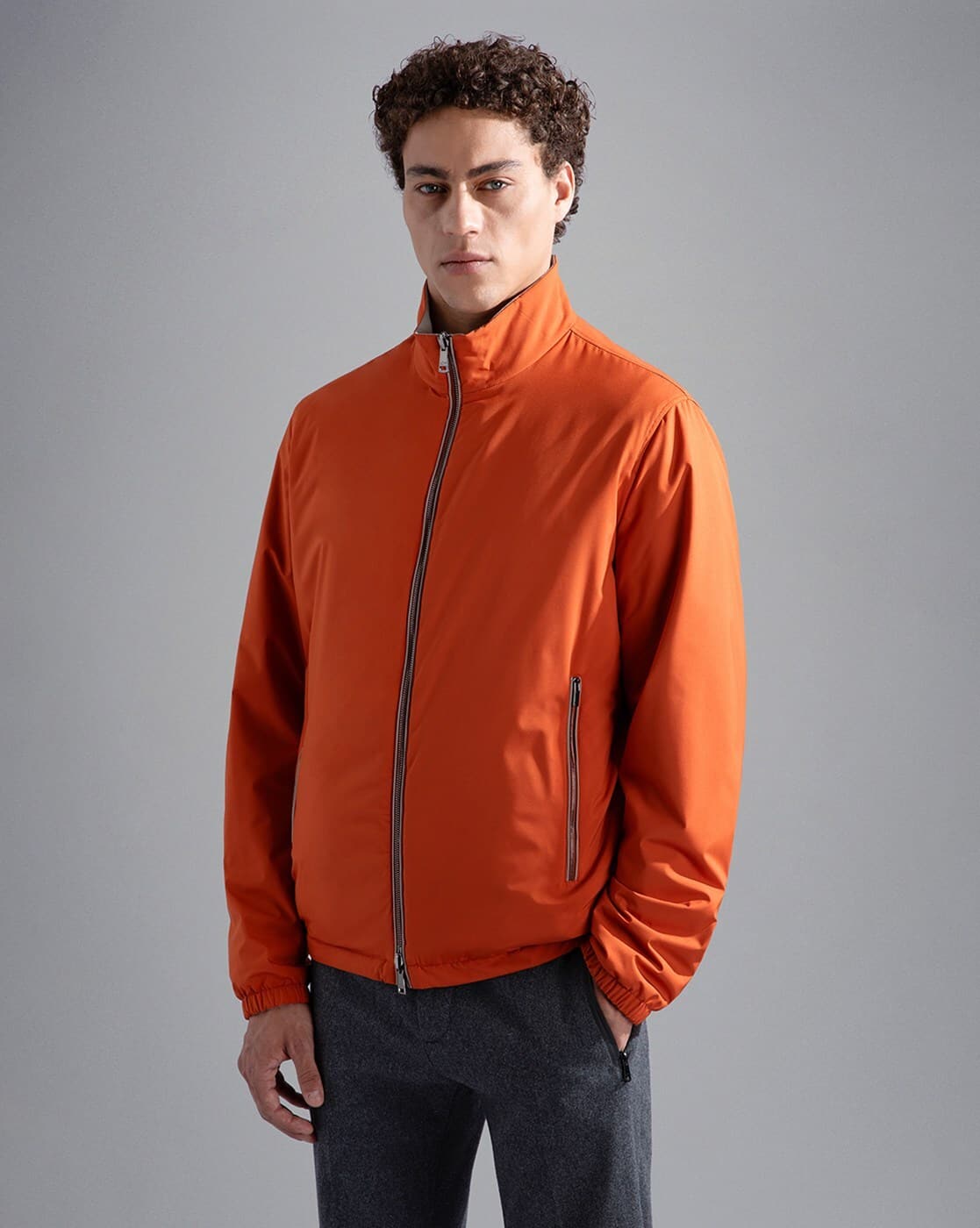 Buy PAUL & SHARK Classic Regular Fit Reversible Jacket | Mattone
