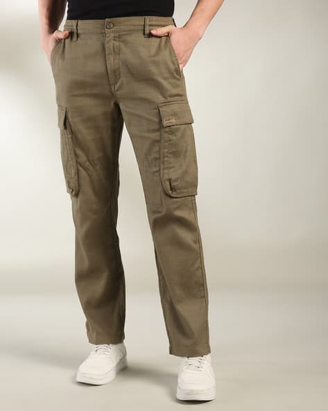 Pantalones Dockers Dockers Olive Green Pants Men Straight Fit