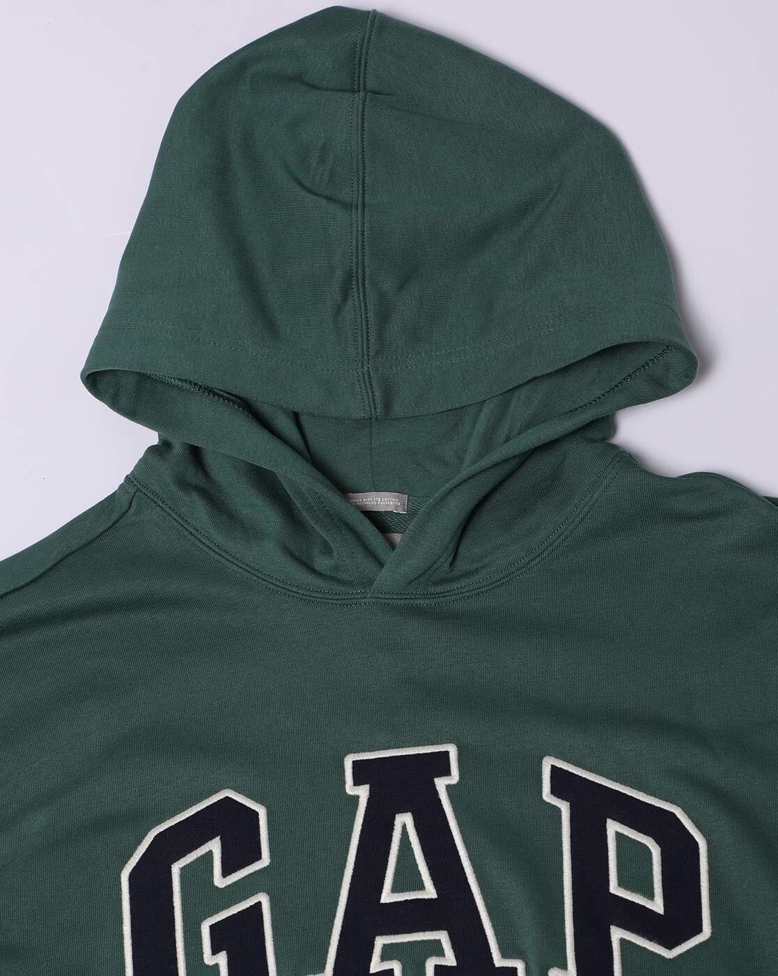 Arch Logo Print Hoodie