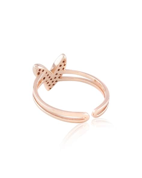 Arrow Ring Ted Baker Heart Ring Plated Ring Ted Baker Rose Gold