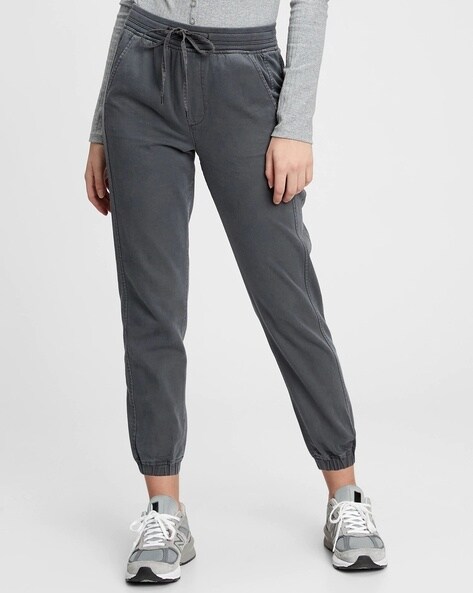 Buy Black Track Pants for Women by GAP Online Ajio