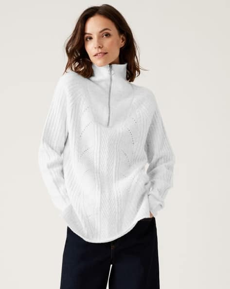 Buy Grey Sweaters Cardigans for Women by Marks Spencer Online