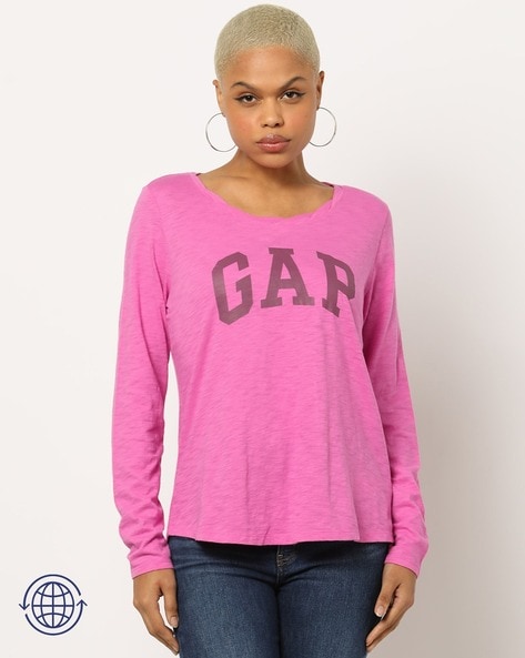 Buy Phlox Pink Tshirts for Women by GAP Online Ajio