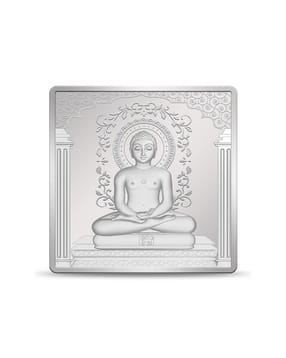 Pure Silver Mahavir Swami Bar