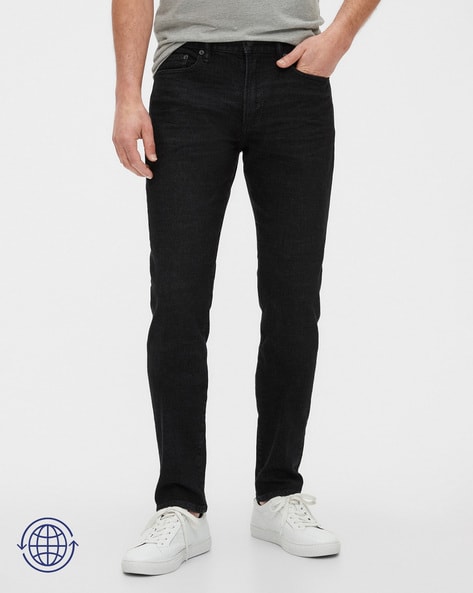 Men Mid-Rise Tapered Fit Stretchable Jeans