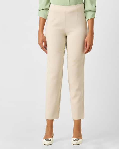 Women Relaxed Fit Pleated Pants