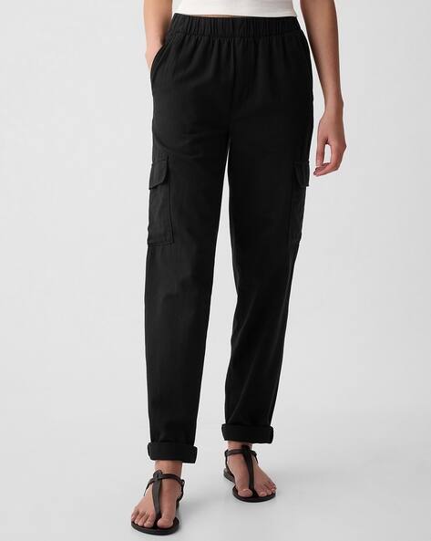Relaxed Fit Pull-On Cargo Jogger Pants