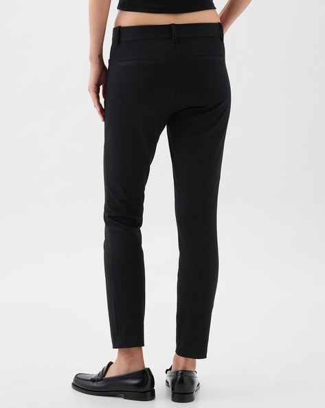 Buy True Black Trousers Pants for Women by GAP Online Ajio