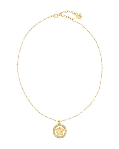 Buy VERSACE Medusa 95 Pendant Necklace | Gold Color Women | AJIO LUXE 